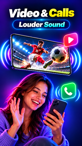 Screenshot 3: video and calls promotional artwork